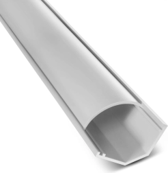 Listwa krycí pro kabel 1,5 m bílá s páskou