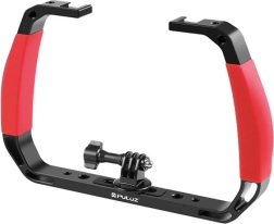 Podvodní stabilizační rukojeť PULUZ pro akční kamery – červená