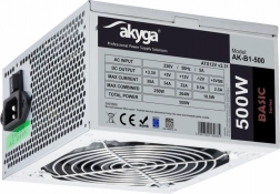 Akyga ATX napájecí zdroj 500 W s 12cm ventilátorem a PCI‑E 6+2