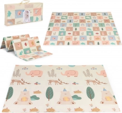 oboustranná pěnová hrací podložka 200 × 180 cm s taškou iplay