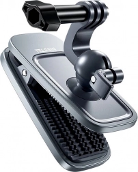 Univerzální držák na sportovní kamery Telesin s magnetickou sponou a kulovou hlavou