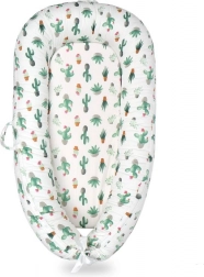 Dětské hnízdečko 90 × 50 cm – vzor kaktusy