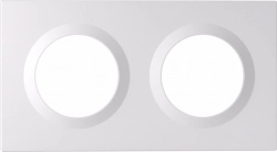 Rámeček pro dvojitý spínač SONOFF Orb EF2G, bílý