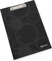 Psací podložka A4 Black and White černá