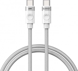 Orico USB‑C na USB‑C nabíjecí kabel 60 W, bílý