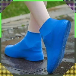 Vodotěsné silikonové návleky na boty proti dešti, protiskluzové – velikost S