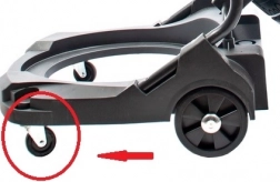 ml3600w 80 l – malé kolečka