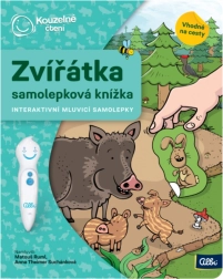 ALBI Kouzelné čtení samolepková knížka: Zvířátka