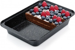 Granitová obdélníková pekáčová forma 28 × 19 × 5 cm VILDE