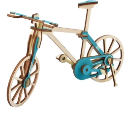 Woodcraft dřevěné 3D puzzle kolo