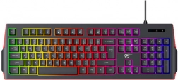Membránová herní klávesnice HAVIT s RGB podsvícením