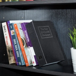 Sejf ukrytý v knize s klíčem 18 × 11,5 × 5,6 cm