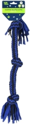 Trhač uzel modrý – bavlněné přetahovadlo pro psa 50 cm