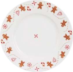 Dezertní porcelánový talíř s vánočním motivem Orion 20 cm