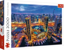 Puzzle 2000 dílků Světla Dubaje