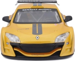 Bburago model Renault Mégane Trophy 1:24 kovový model – žlutá metalíza