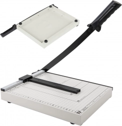 Gilotina na papír s kovovou základnou