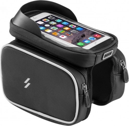 Voděodolná rámová cyklistická brašna MalTrack s držákem na telefon