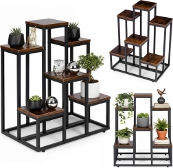 Stojan na květiny se 6 policemi loft ModernHome