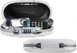 Přenosný osobní trezor Master Lock 5900D bílo-stříbrný