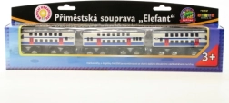 Maxim dřevěná replika příměstského vlaku CityElefant