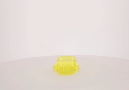 Cestovní plastová mýdlenka s víčkem, typ II – mix barev