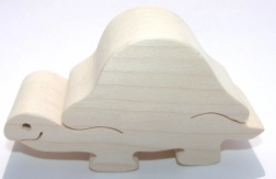 Fauna dřevěné zvířátko želva