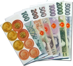 Hrací peníze České koruny