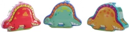Pokladnička dinosaurus kovová