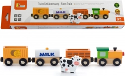 Viga dřevěný farmářský vláček – příslušenství k vláčkodráze