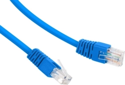 Patch cord kategorie 6 UTP 1m modrý