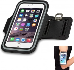 Sportovní pouzdro na paži pro telefon – černé