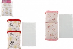 Peřinka a polštářek s podložkou pro panenky