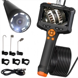 Inspekční kamera BIGSTREN 5 m IP67 s displejem Full HD a 8 LED