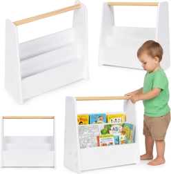 Dětský Montessori regál na knihy ECOTOYS