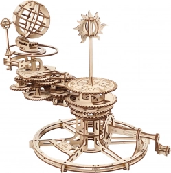 Dřevěné mechanické puzzle tellurium UGEARS