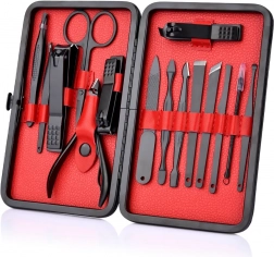 Manikúrová sada 16 dílů pro péči o nehty a nehtovou kůžičku