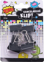 Kancelářské klipy 25 mm, 6 ks