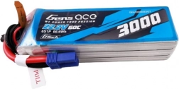 Lipo baterie Gens Ace 3000mAh 22,2V 60C s EC5 konektorem