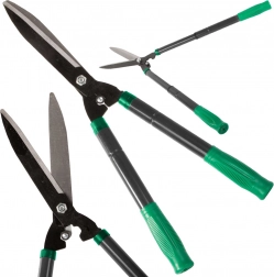 Teleskopické zahradní nůžky na živý plot s ergonomickými rukojeťmi