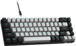 MageGee MK-BOX drátová mechanická klávesnice černo-šedá