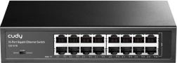 Cudy GS1016 16portový gigabitový switch v kovovém šasi