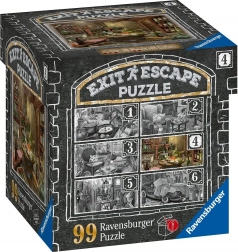 Ravensburger únikové puzzle Strašidelné sídlo 4: Ve vinném sklípku, 99 dílků
