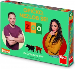 Stolní hra Opičko, nezlob se! ZOO – společenská hra 2v1