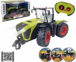 rc traktor claas xerion 1:16 se světly a otočnou kabinou