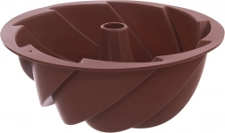 Silikonová forma na bábovku s komínkem květ 23,5 cm