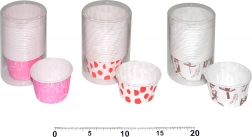 Barevné cukrářské košíčky na muffiny