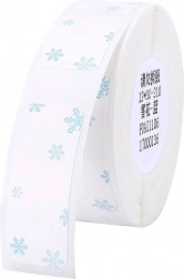 Termální štítky Niimbot 12 × 30 mm, 210 ks – Transparentní