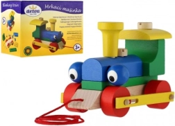 Detoa mrkací tahací mašinka ze dřeva