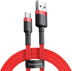 Baseus Cafule USB-C kabel 2 m červený